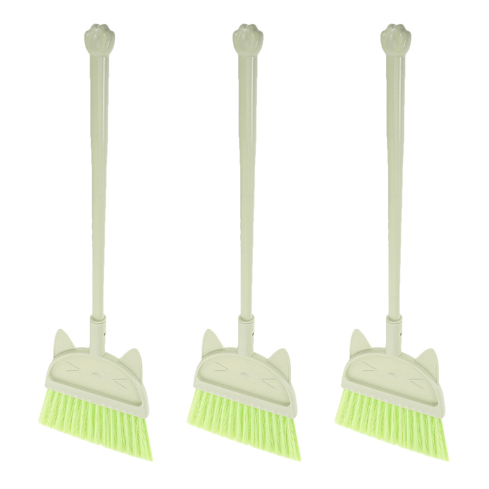 Kids Outdoor Broom - Conjunto de 3 vassouras para crianças
