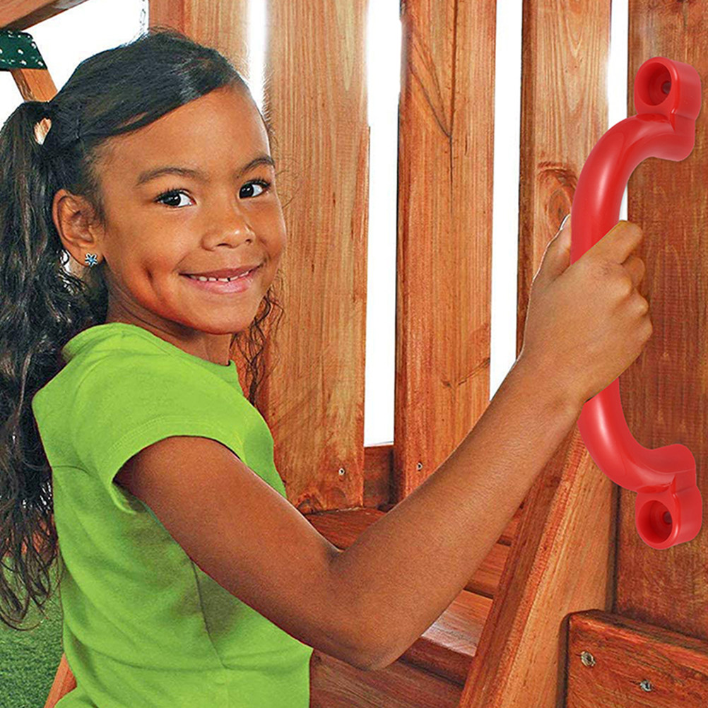 Kids Outdoor Climbing Frame - Kit de Puxadores de Segurança Antiderrapantes