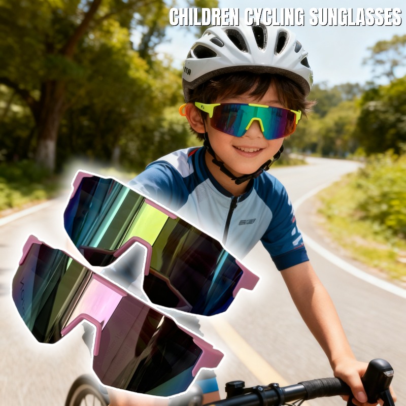 Kids Outdoor Climbing Frame - Novas crianças ciclismo óculos de sol
