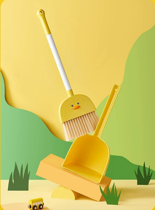 Conjunto de mini vassoura para - Kids Outdoor Broom avaliação e preço